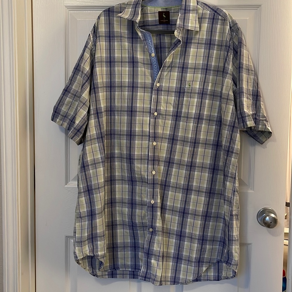 Mens 3XLT dress shirt. Only worn once!